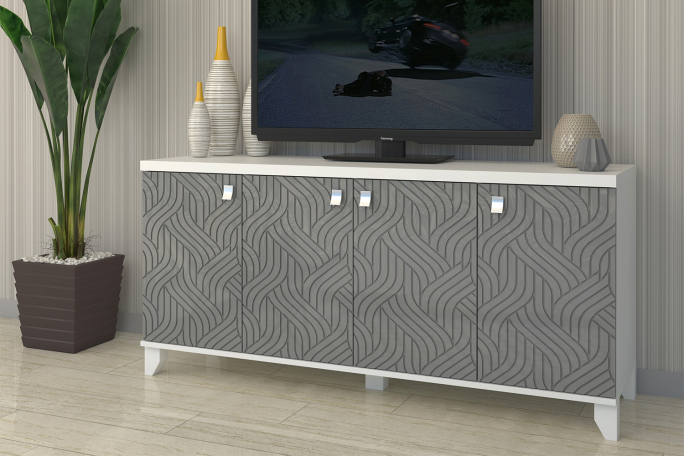 Комод "Ренди 30" МДФ с фрезеровкой