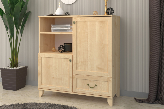 Комод "Ренди 21 М" рамка МДФ