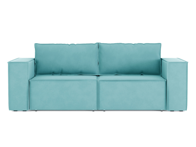 Диван-кровать трансформер "Лофт" еврокнижка, велюр Азур