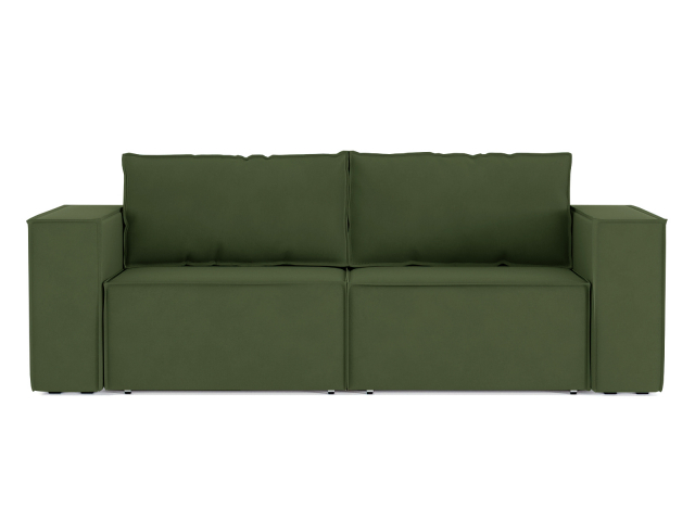 Диван-кровать трансформер "Лофт" еврокнижка, велюр Грин 27
