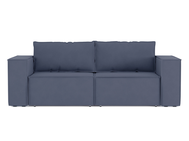 Диван-кровать трансформер "Лофт" еврокнижка, велюр  Блю 23