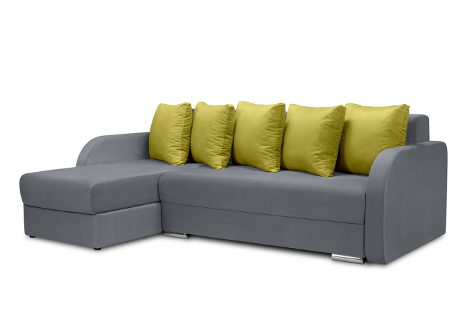 Угловой диван-кровать "Саванна" велюр Велутто 28, 32