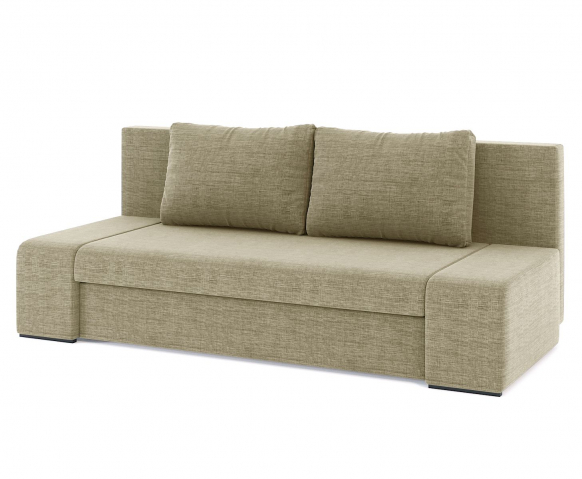 Диван-кровать "Сан Ремо" еврокнижка рогожка Дрим Дарк Беж