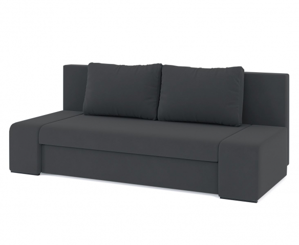 Диван-кровать "Сан Ремо" еврокнижка велюр Зара Грей 18