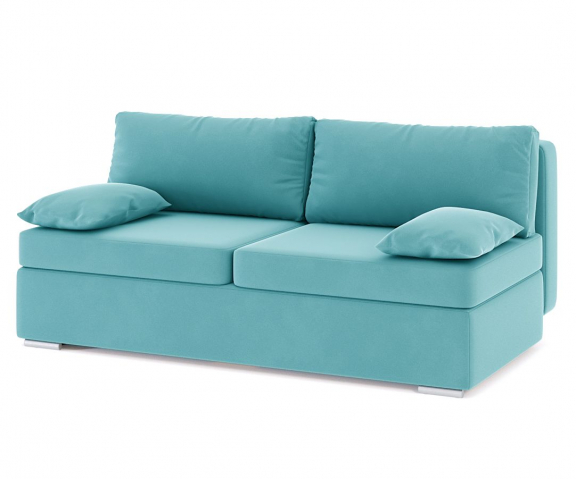 Диван-кровать "Лавия" еврокнижка велюр Зара Азур 48