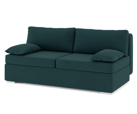 Диван-кровать "Лавия" еврокнижка велюр Зара Изумруд