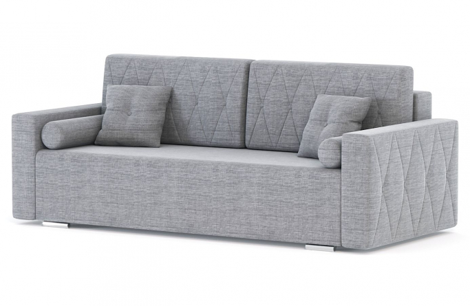 Диван-кровать "Милфорд" еврокнижка рогожка Дрим Лайт Грей