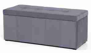 Пуф "Парма-3" Kolibri Grey (Колибри Грей), серый
