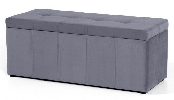 Пуф "Парма-3" Kolibri Grey, серый