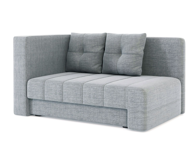 Диван-кровать "Корфу Некст" еврокнижка рогожка Дрим Лайт Грей