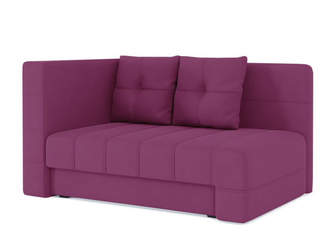 Диван-кровать "Корфу Некст" еврокнижка велюр Зара Бордо 84