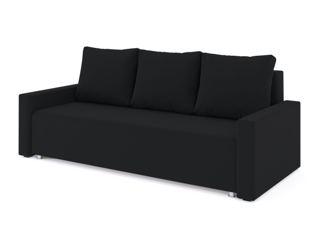 Диван-кровать "Олимп" еврокнижка велюр Зара Блэк 37