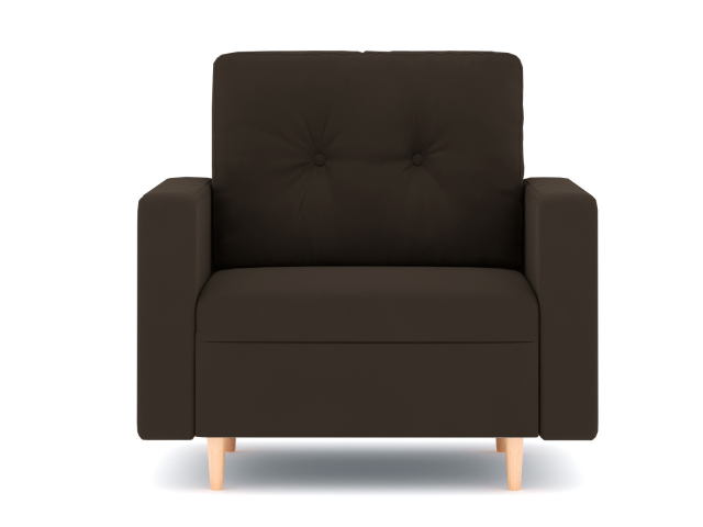 Кресло для отдыха "Белфаст" велюр Зара Браун 20