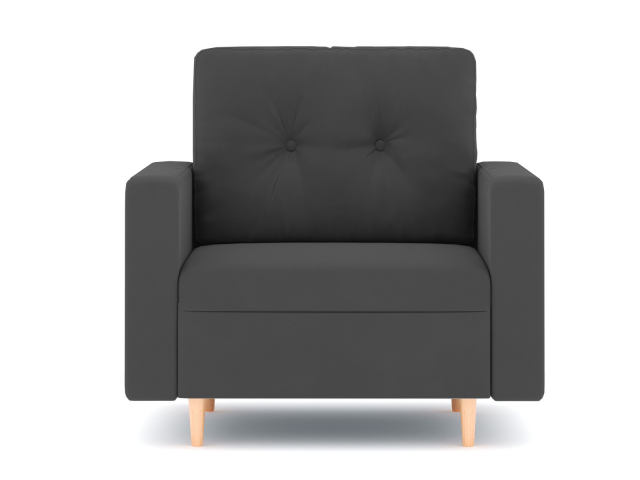 Кресло для отдыха "Белфаст" велюр Зара Грей 18