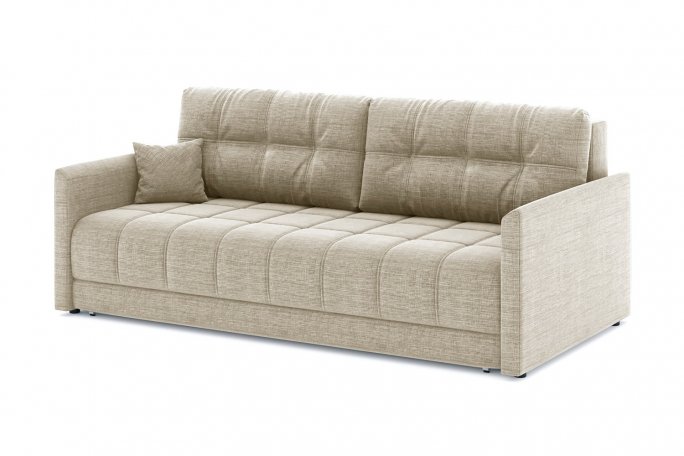 Диван-кровать "Босс Лофт" еврокнижка, рогожка Дрим Беж