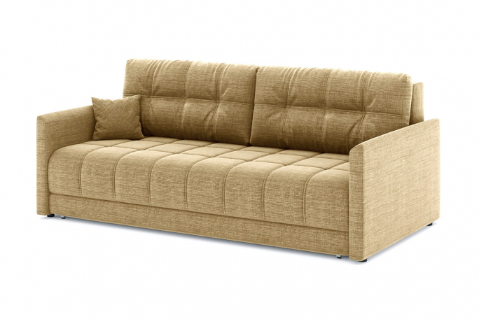 Диван-кровать "Босс Лофт" еврокнижка, рогожка Дрим Дарк беж