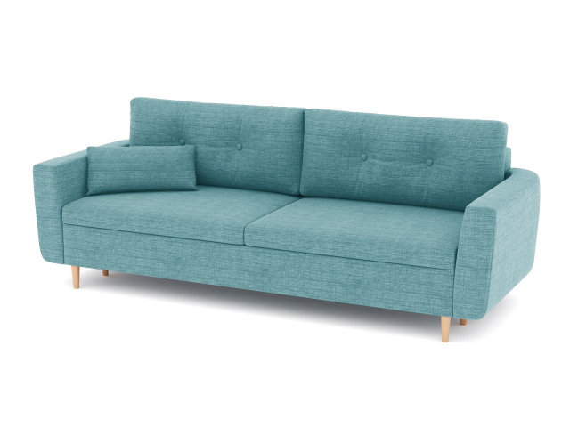 Диван-кровать "Норфолк" пантограф, рогожка Дрим Азур