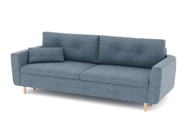 Диван-кровать "Норфолк" пантограф, рогожка Дрим Блю