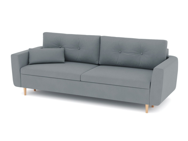 Диван-кровать "Норфолк" пантограф, велюр Зара Маус 12