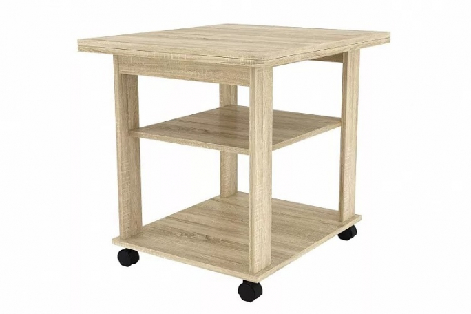 Стол журнальный раскладной "Консул" НМ 011.67 Х дуб сонома