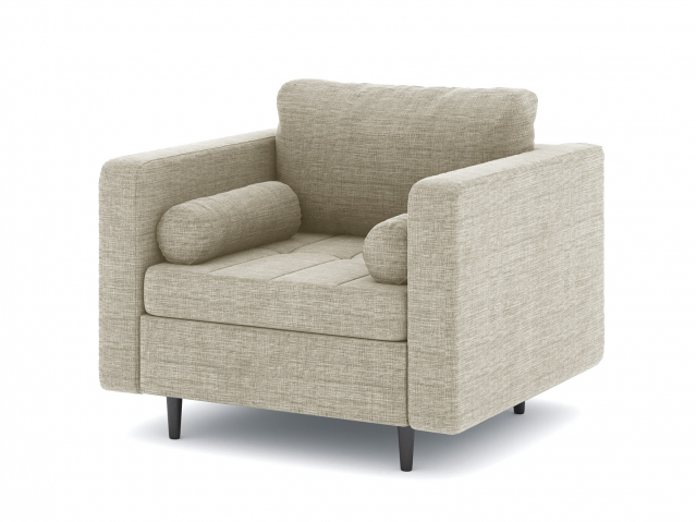 Кресло для отдыха "Деннес" рогожка Дрим Беж