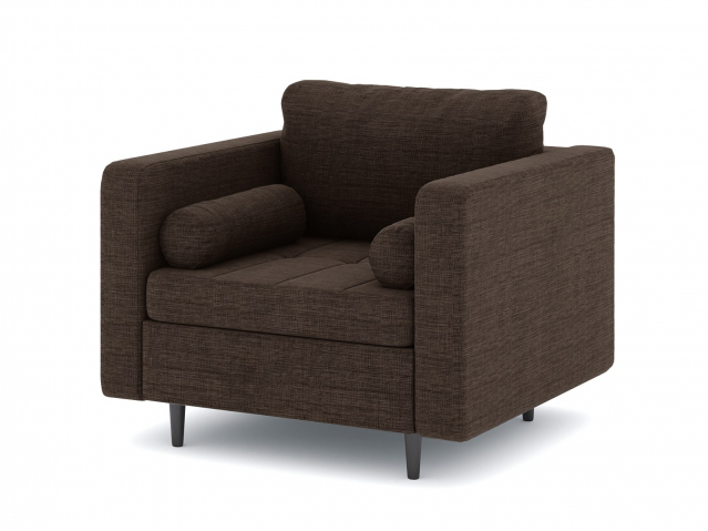 Кресло для отдыха "Деннес" рогожка Дрим Браун