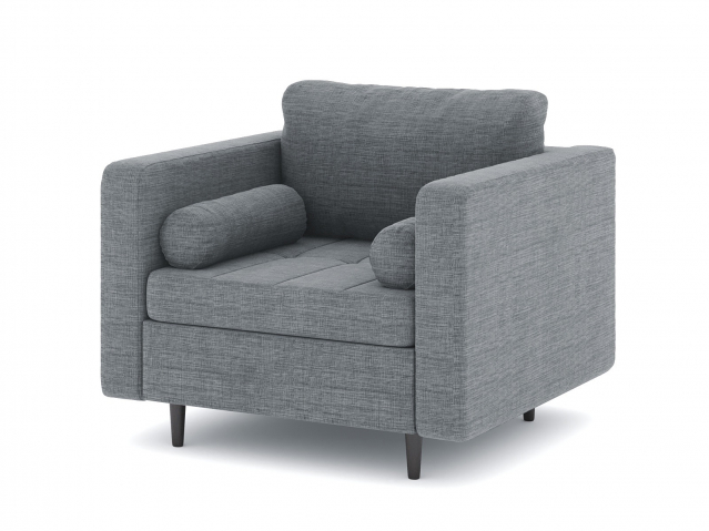 Кресло для отдыха "Деннес" рогожка Дрим Грей