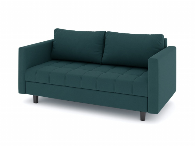 Диван "Герадин" велюр Зара Изумруд