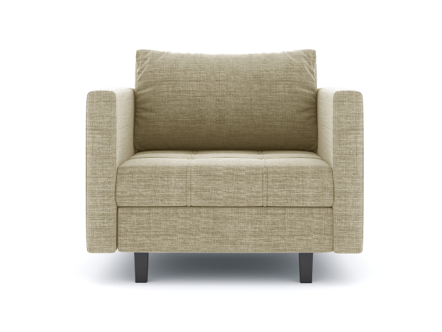 Кресло для отдыха "Герадин" Рогожка Дрим Дарк Беж