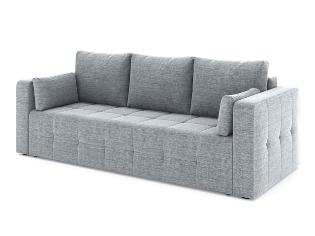 Диван-кровать "Босс 14.3" еврокнижка, рогожка Дрим Лайт Грей