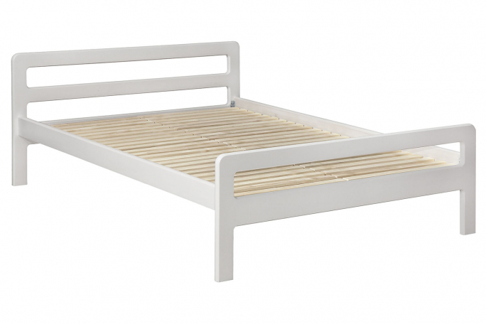 Кровать "Массив" снег