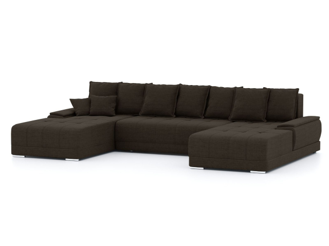 Диван-кровать П-образный "Nordviks (Нордвикс)-П"  рогожка Дрим Люкс 7