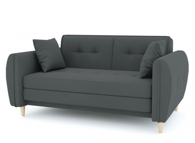Диван-кровать "Анита" велюр Зара Грей 18