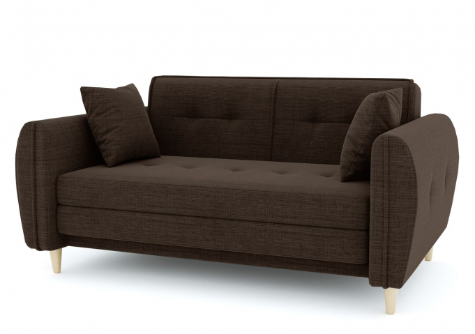 Диван-кровать "Анита" рогожка Дрим Браун