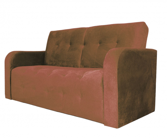 Диван "Оксфорд люкс" велюр Кабрио коричневый