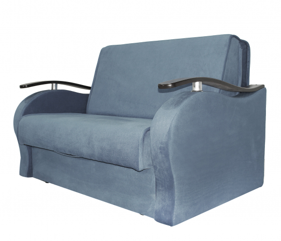 Диван-кровать "Алекс" велюр Кабрио серый