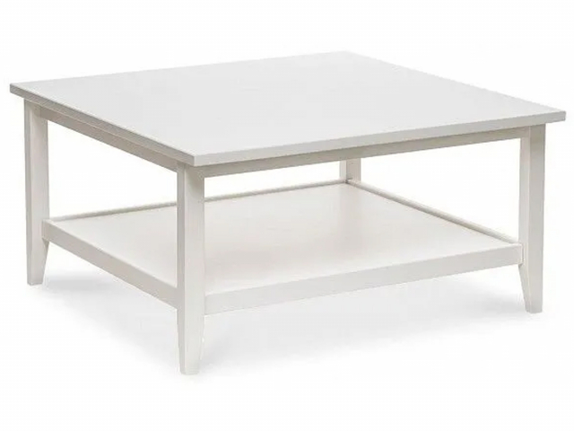 Стол журнальный "Leset (Лесет) Мира" (90х90) белый