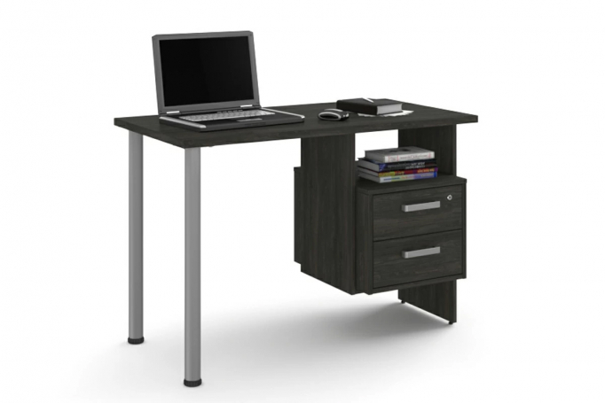 Стол письменный "ПС 02.01.7" морское дерево карбон