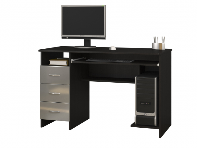 Стол "СП-22" МДФ, венге/сталь глянец 94101