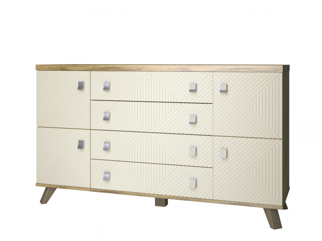 Комод "Ренди 36" МДФ с фрезеровкой