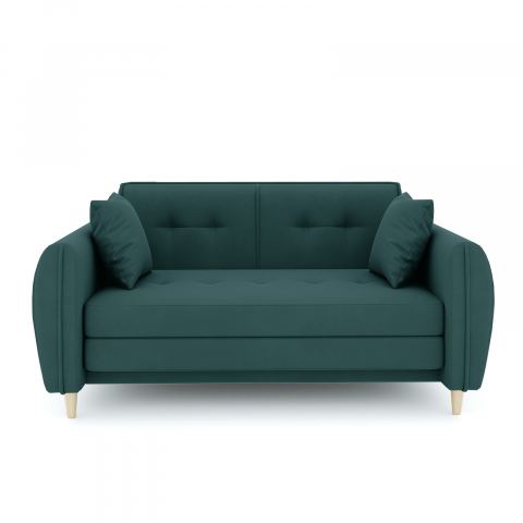 Диван-кровать "Анита" велюр Зара Изумруд