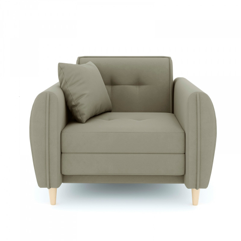 Кресло-кровать "Анита" велюр Зара Лайт 04