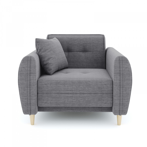 Кресло-кровать "Анита" рогожка Дрим Грей