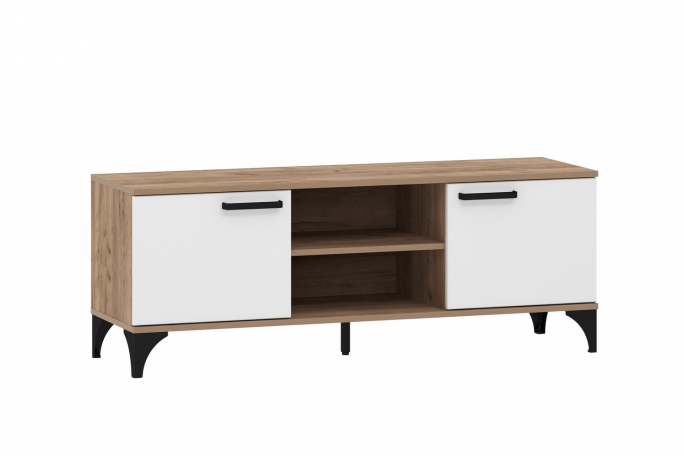 Тумба ТВА "Марсель" НМ 013.45 меренга/дуб крафт табачный