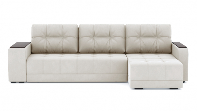 Угловой диван-кровать "Милан" велюр Зара Крим 02