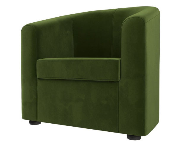 Кресло для отдыха "Норден" микровельвет зеленый, 109055