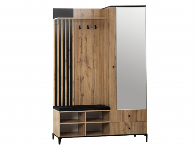 Шкаф для прихожей 51.22 "Либерти" опора металл h (х)=150мм