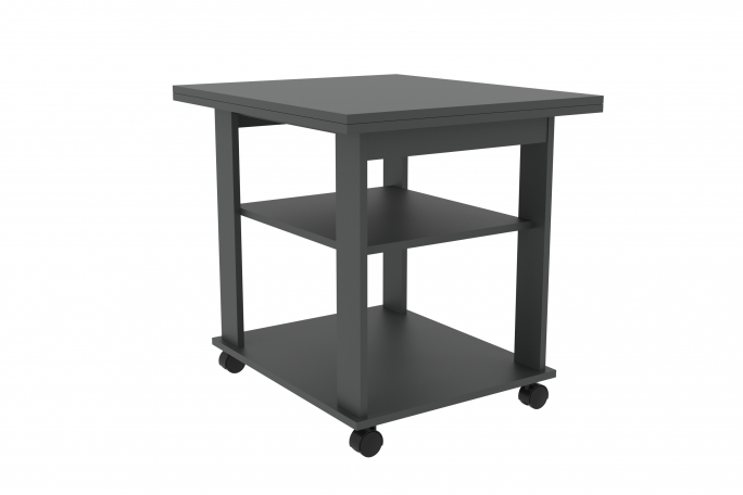 Стол журнальный раскладной "Консул" НМ 011.67 Х,  антрацит