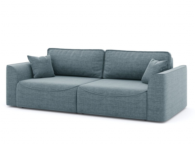 Диван-кровать "Рафаэль" рогожка Дрим Блю