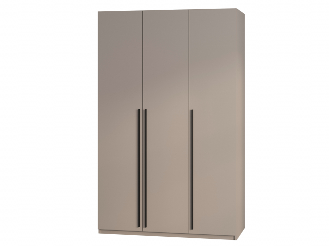Шкаф "Лаура 3", цвет грейдж
